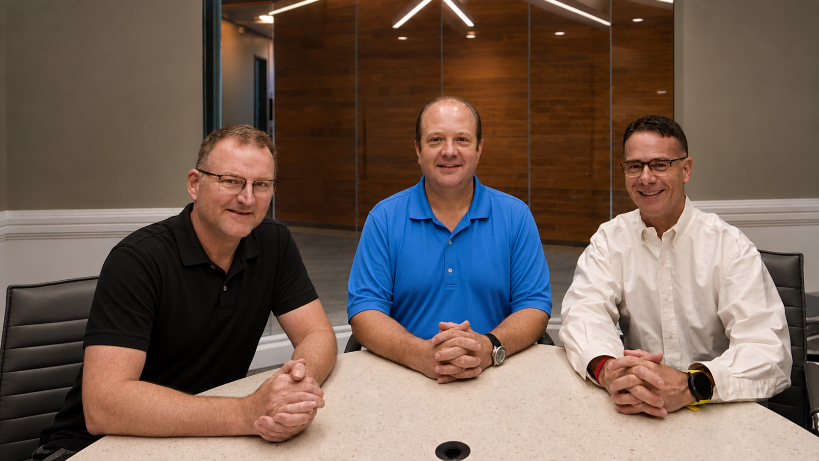 MP Realty Partners team: John Salvino, Ben Trytten, and Ron Aul